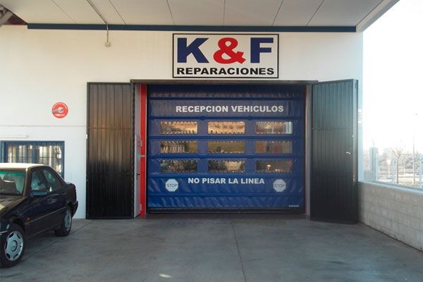 KF Reparaciones Recepción de vehiculos